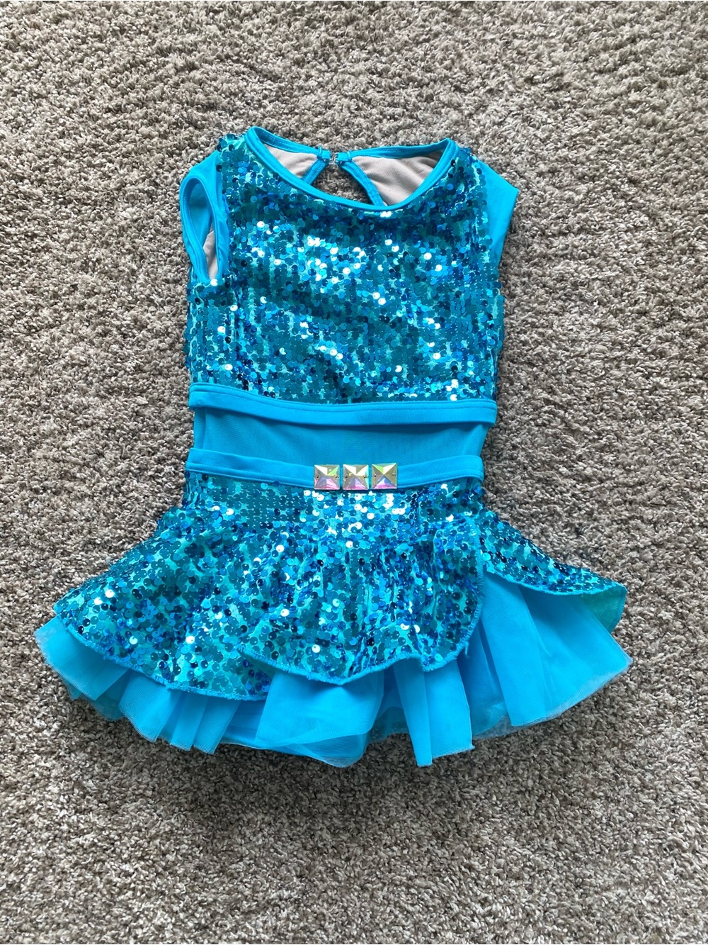 Weissman Youth Dance Costume Dress Size IC